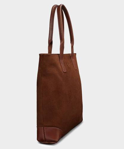 Todd Snyder Bennett Winch Suede Tote Bag - Tobacco