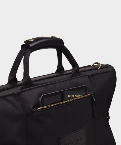 Todd Snyder Bennett Winch Nylon Trifold Suit Carrier - Black