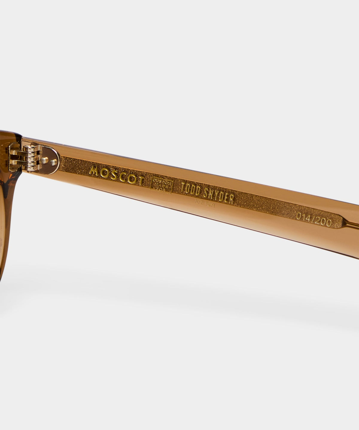 Todd Snyder Todd Snyder X Moscot Wythe Sunglasses - Brown