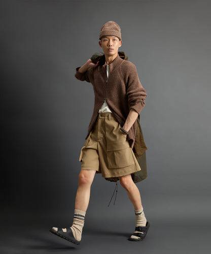 Todd Snyder Todd Snyder x Woolrich Cotton Zip-Up Sweater - Butternut Mouline