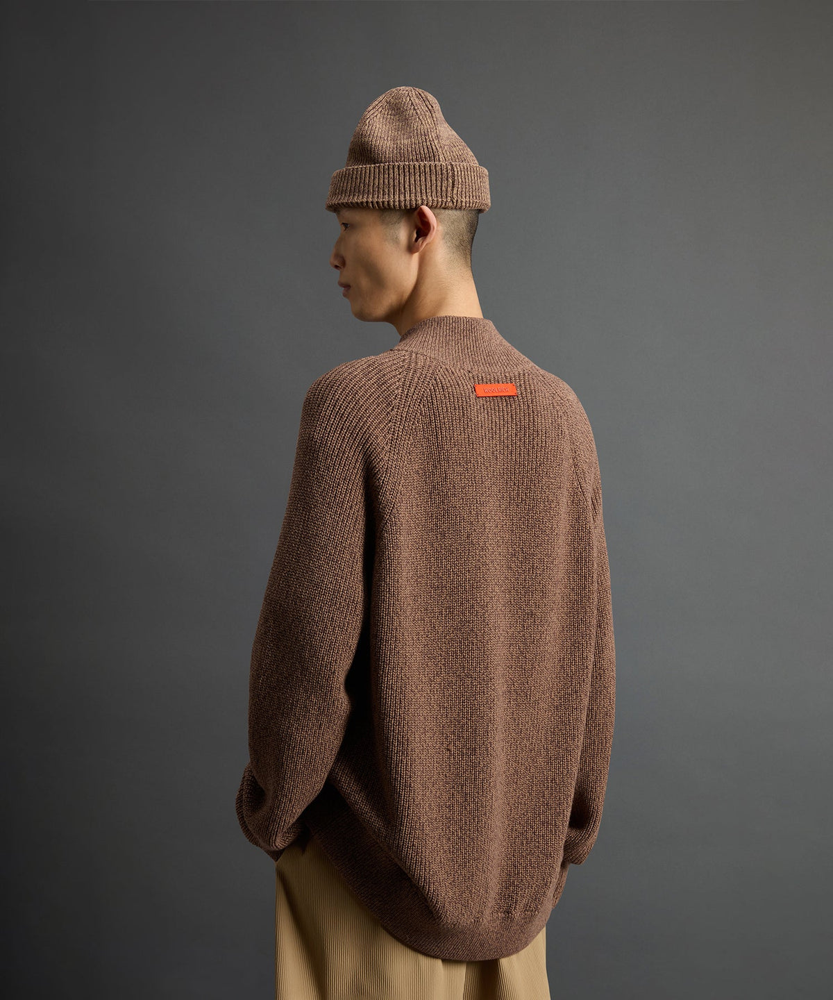 Todd Snyder Todd Snyder x Woolrich Cotton Zip-Up Sweater - Butternut Mouline