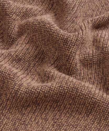 Todd Snyder Todd Snyder x Woolrich Cotton Zip-Up Sweater - Butternut Mouline