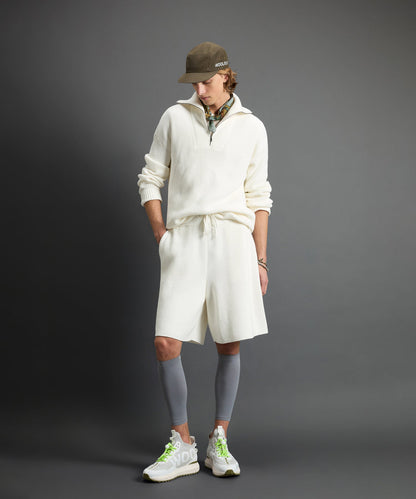 Todd Snyder Todd Snyder x Woolrich Cotton Half-Zip Sweater - Bisque