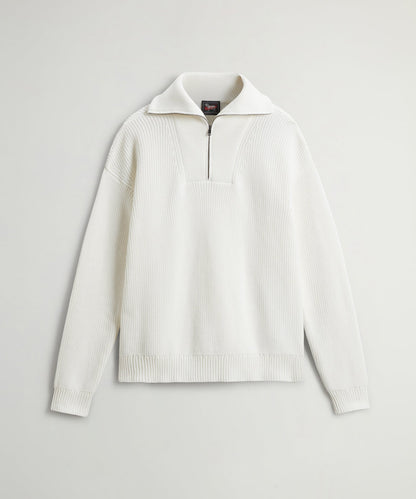 Todd Snyder Todd Snyder x Woolrich Cotton Half-Zip Sweater - Bisque