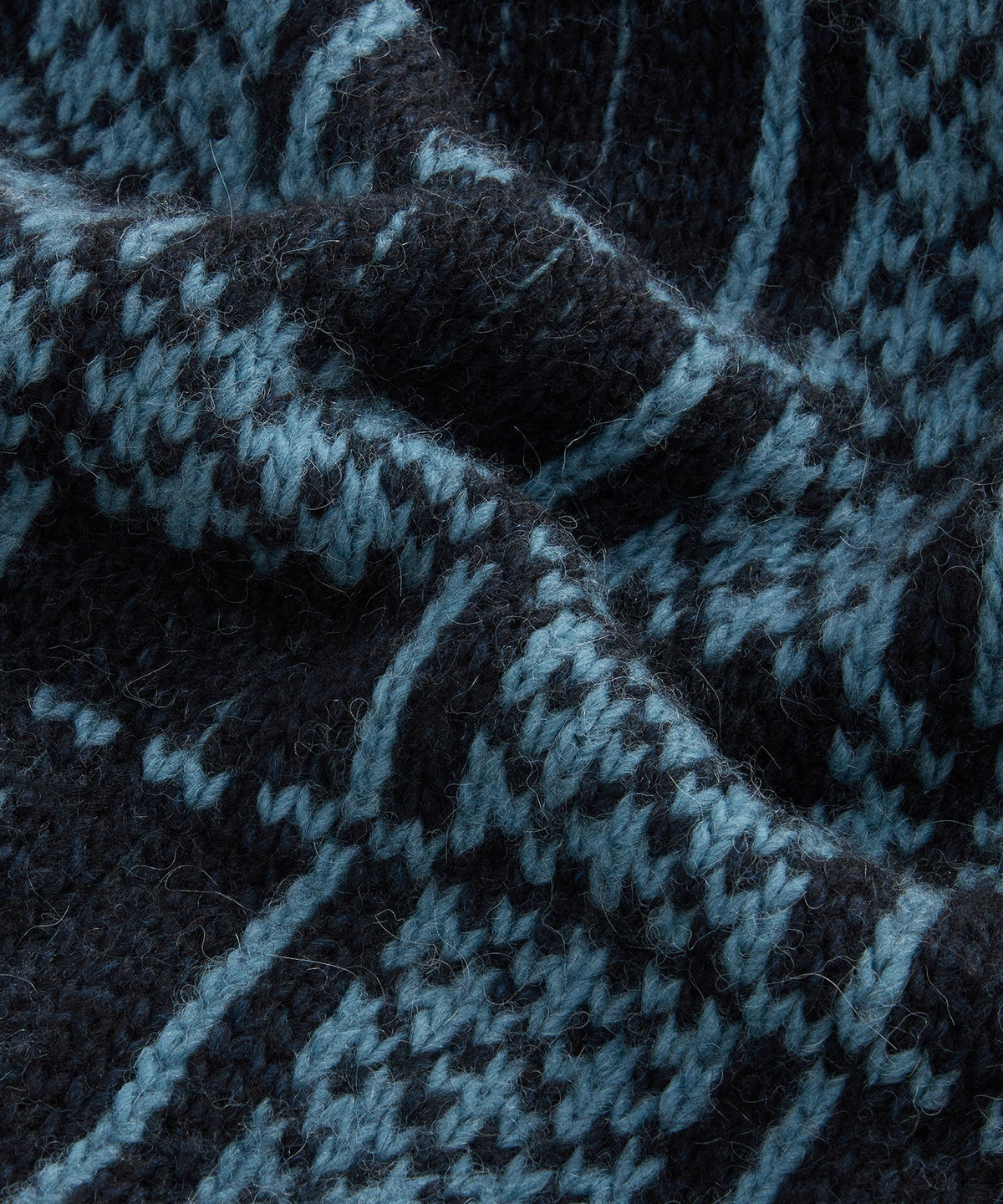 Todd Snyder Todd Snyder x Woolrich Belted Wool-Alpaca Cardigan - Stormy Sea