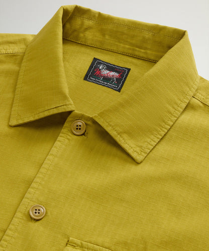 Todd Snyder Todd Snyder x Woolrich Utility Shirt - Golden Palm