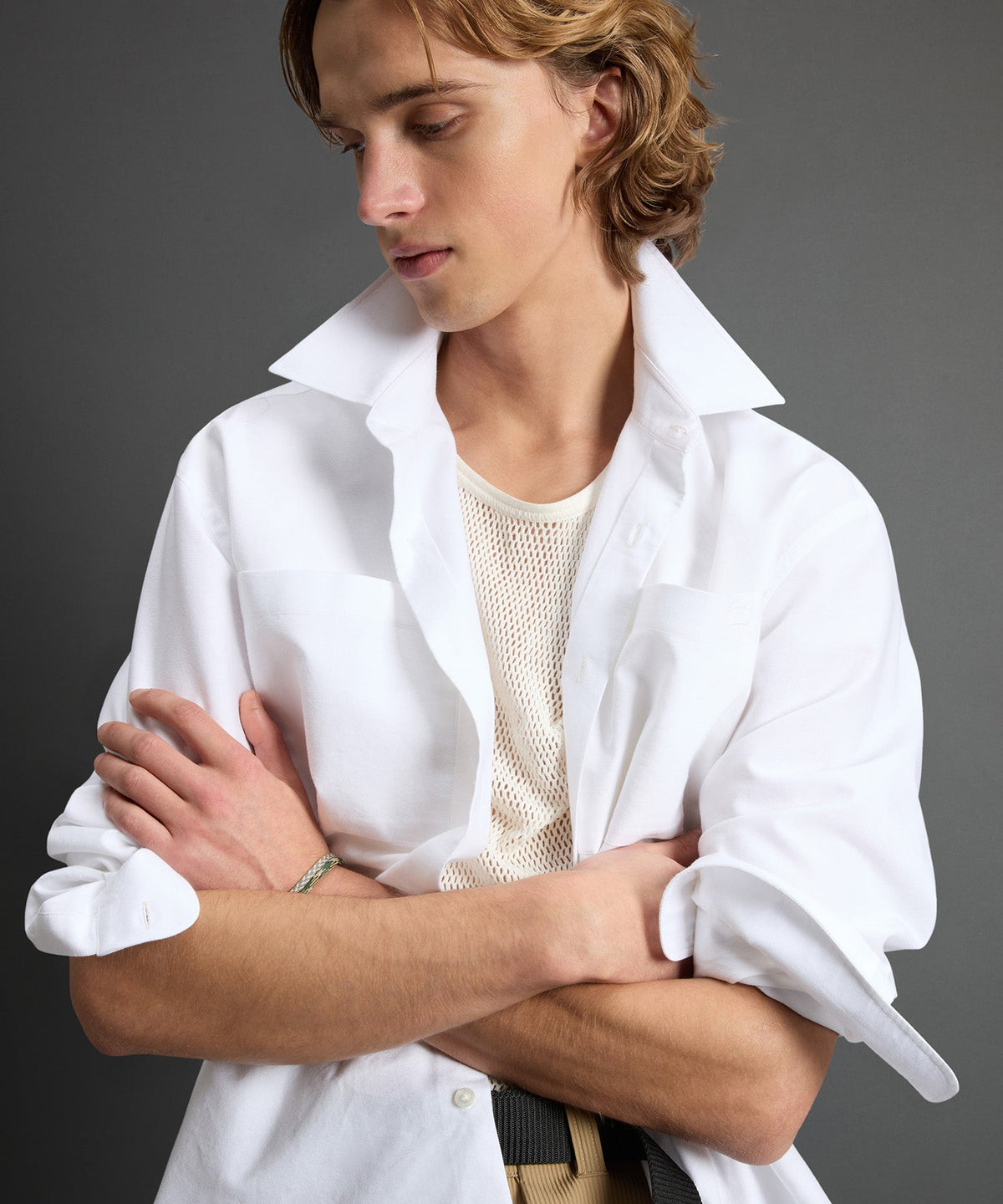 Todd Snyder Todd Snyder x Woolrich Work Shirt - White