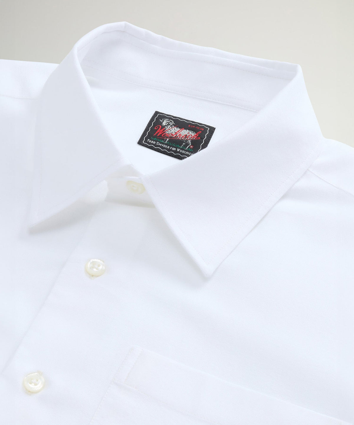 Todd Snyder Todd Snyder x Woolrich Work Shirt - White