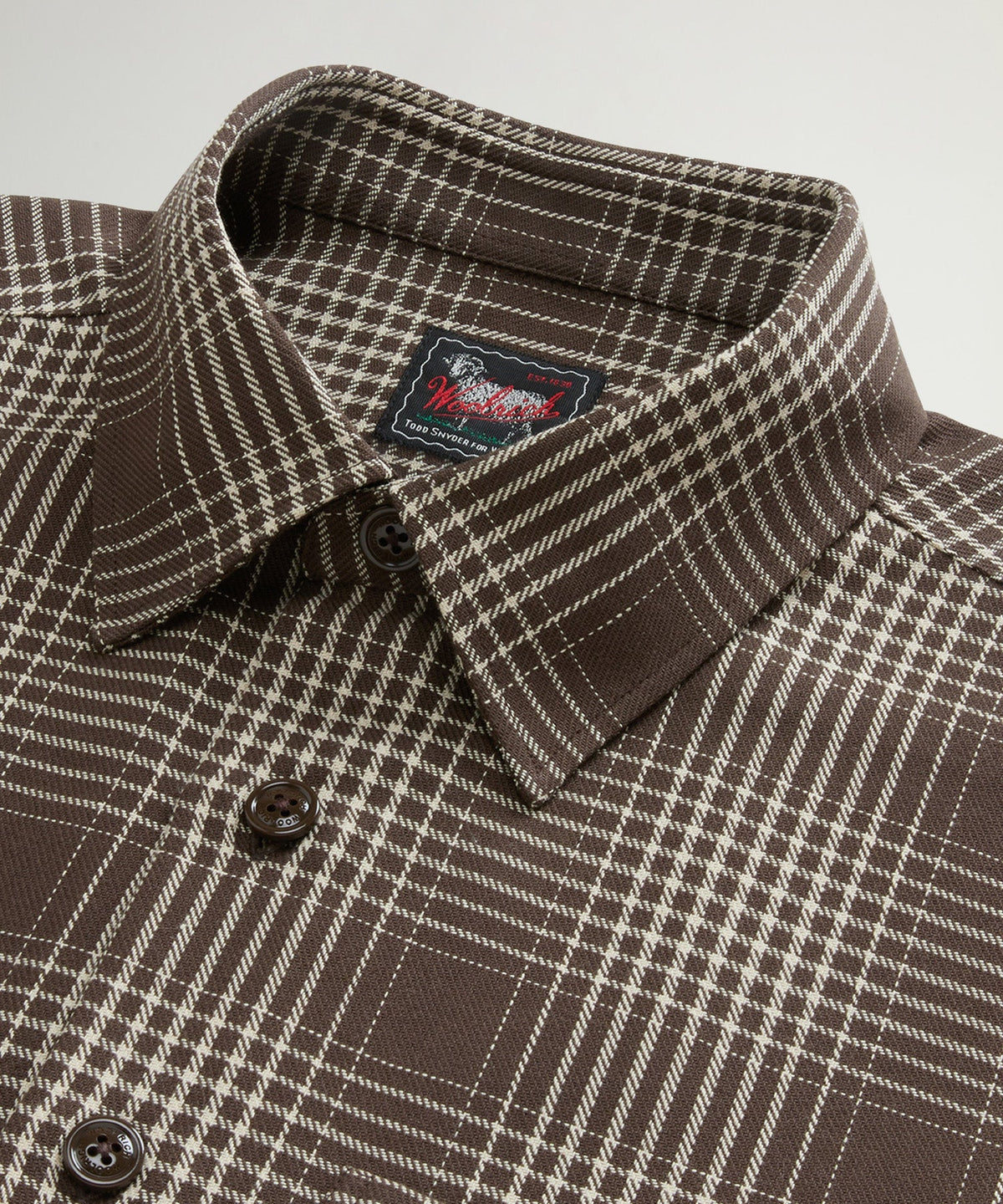 Todd Snyder Todd Snyder x Woolrich Flannel Shirt - Brown Check