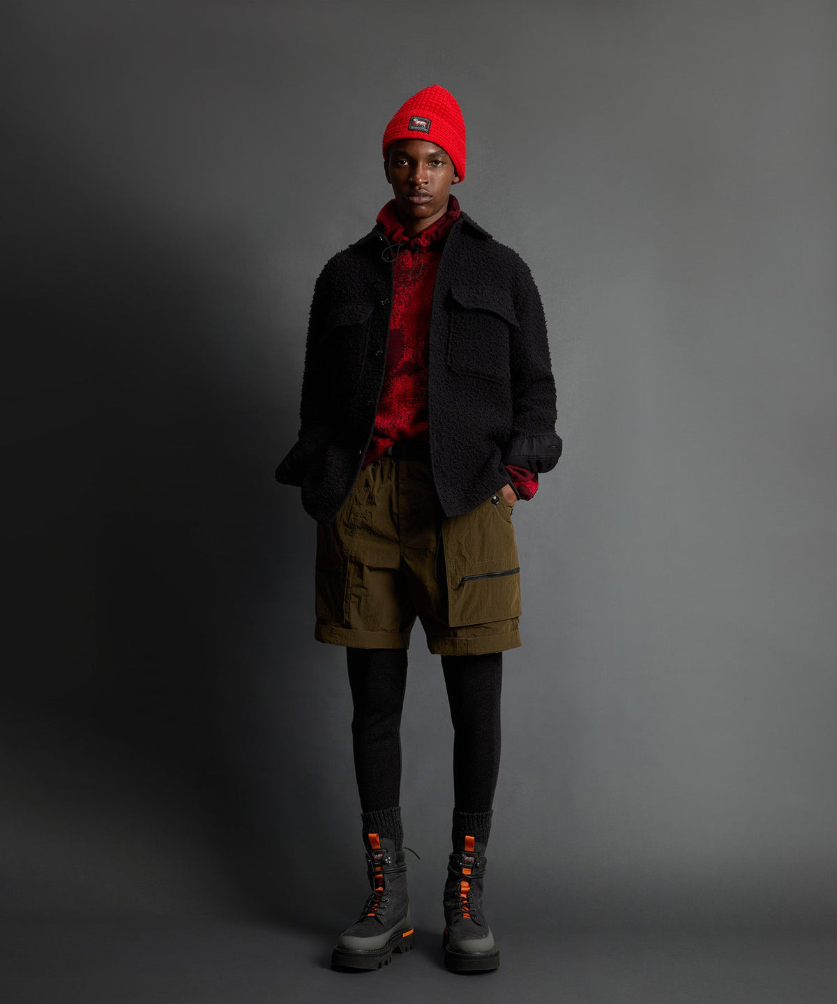Todd Snyder Todd Snyder x Woolrich Casentino Wool Shirt - Black