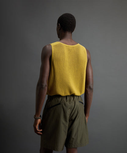 Todd Snyder Todd Snyder x Woolrich Mesh Tank - Ecru Olive
