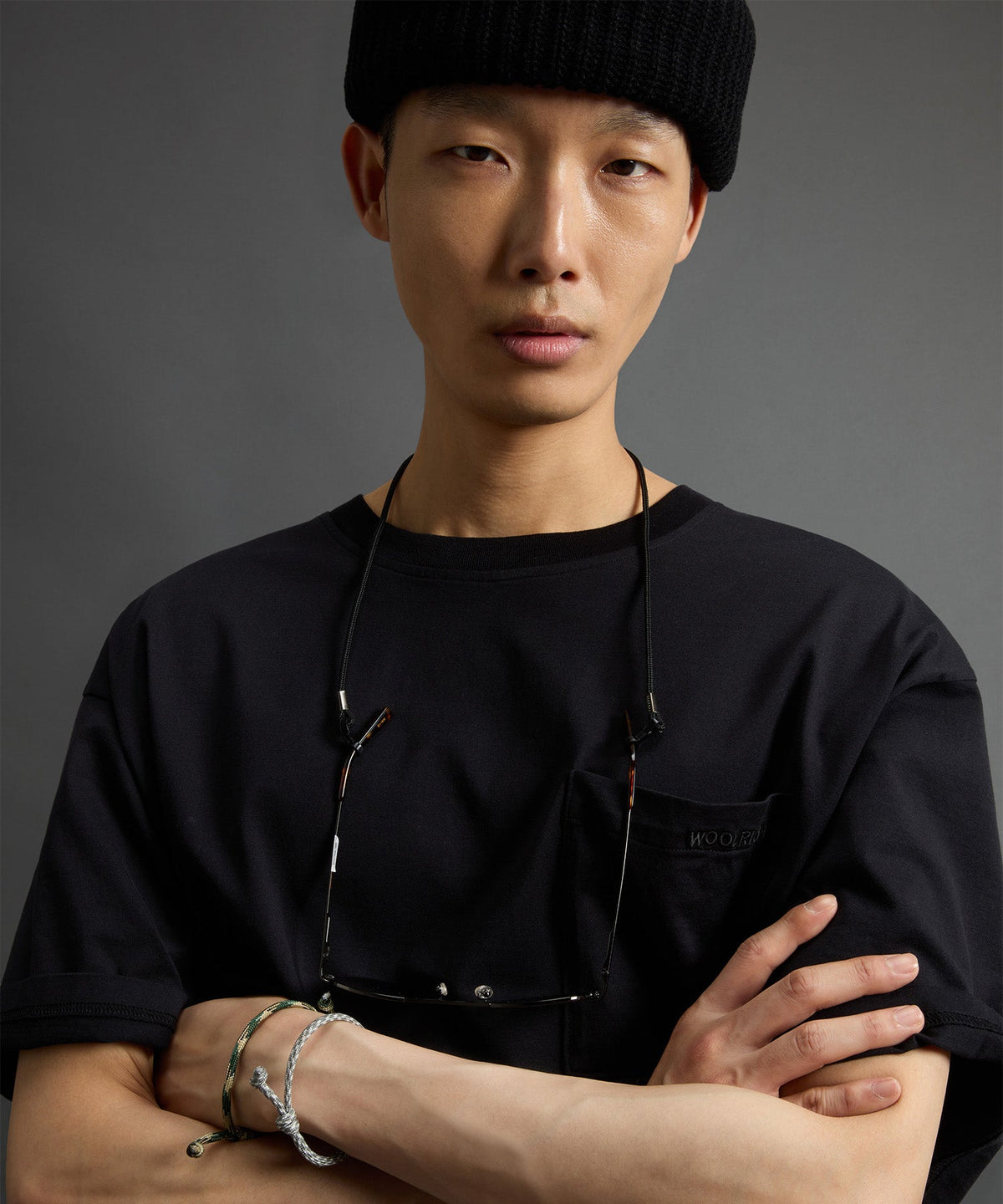 Todd Snyder Todd Snyder x Woolrich Jersey Pocket Tee - Black