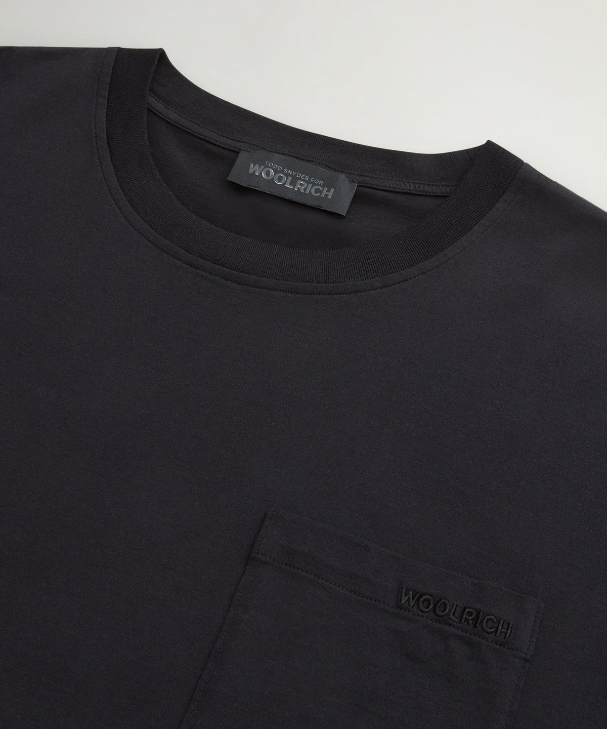 Todd Snyder Todd Snyder x Woolrich Jersey Pocket Tee - Black