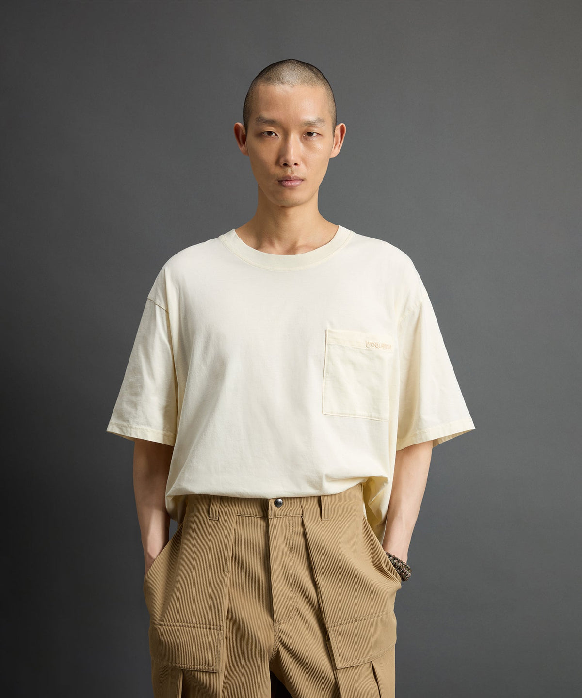 Todd Snyder Todd Snyder x Woolrich Jersey Pocket Tee - Arctic White