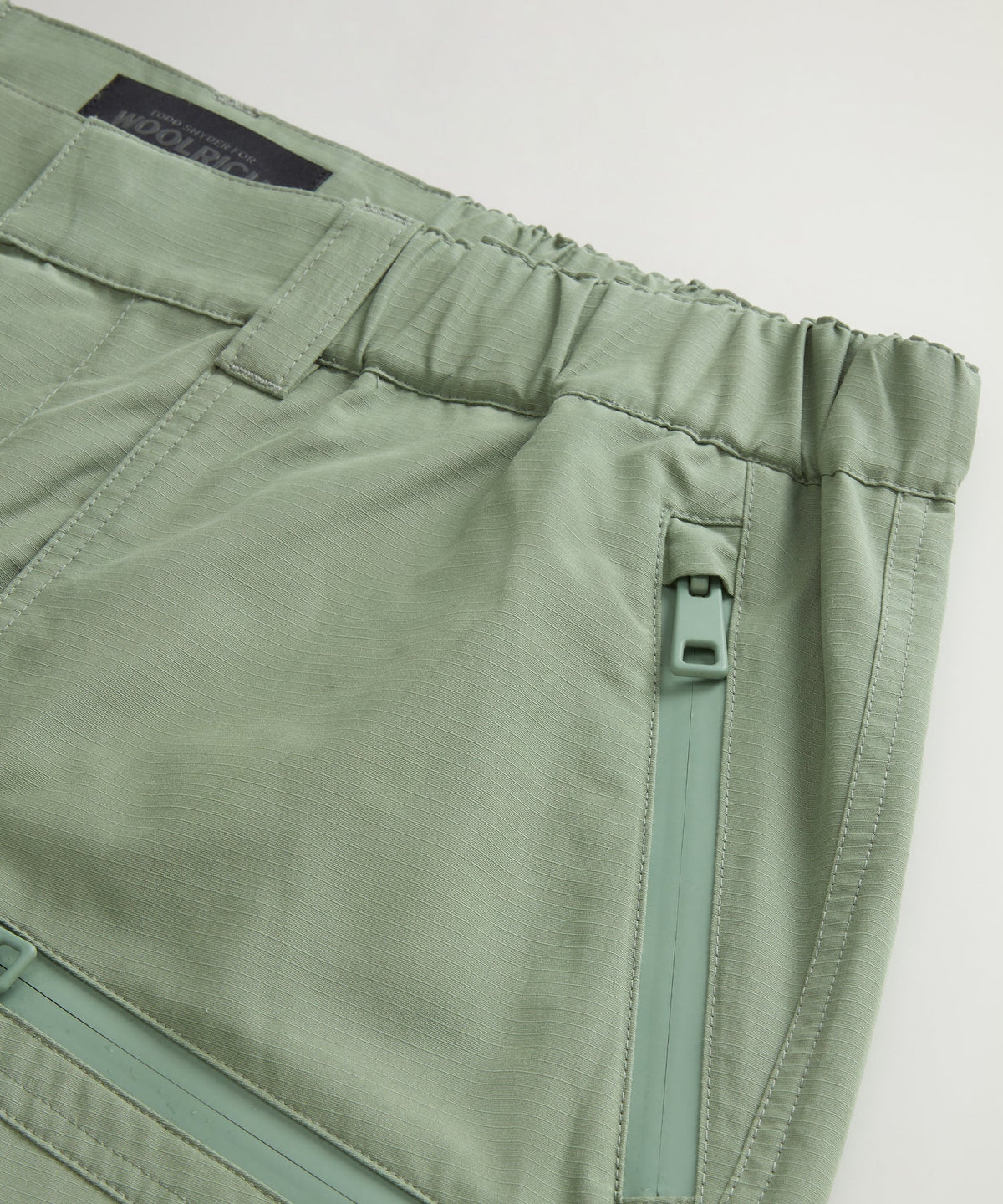 Todd Snyder Todd Snyder x Woolrich Zip Pant - Sage