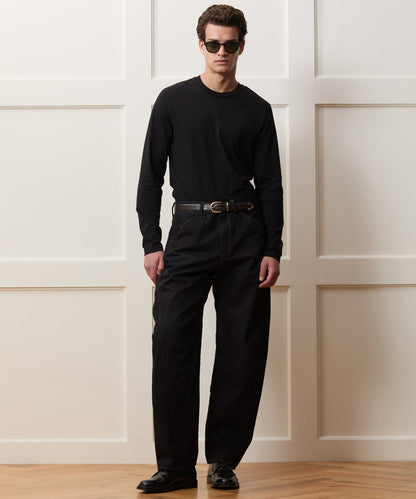 Todd Snyder Premium Jersey Tee - Black
