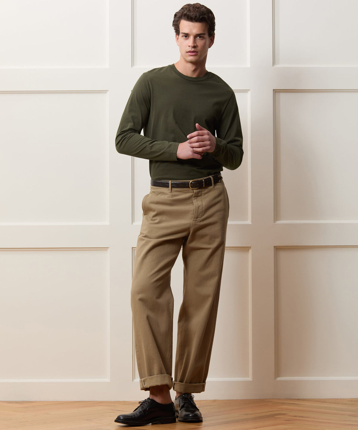 Todd Snyder Premium Jersey Tee - Snyder Olive