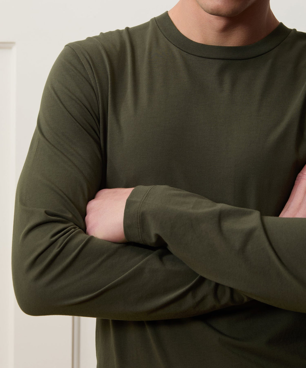 Todd Snyder Premium Jersey Tee - Snyder Olive