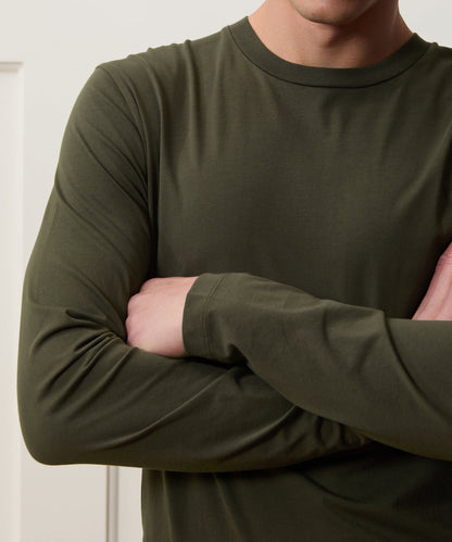 Todd Snyder Premium Jersey Tee - Snyder Olive