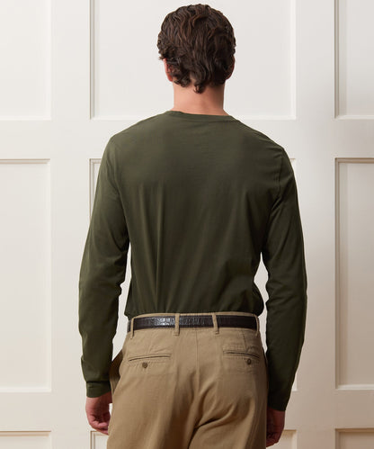 Todd Snyder Premium Jersey Tee - Snyder Olive