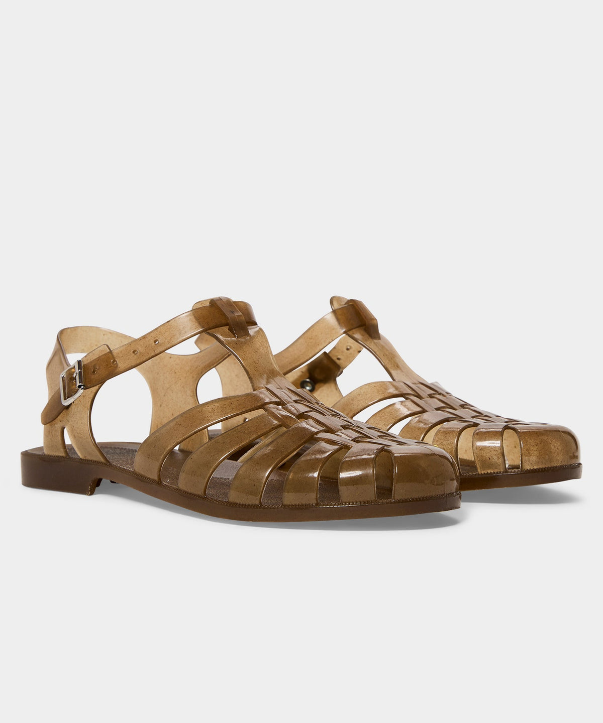 Todd Snyder Plasticana Sandana Jelly Sandal - Brown