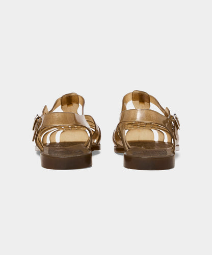 Todd Snyder Plasticana Sandana Jelly Sandal - Brown