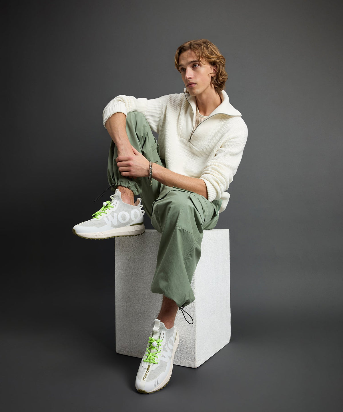 Todd Snyder Todd Snyder x Woolrich Sneaker - Off White