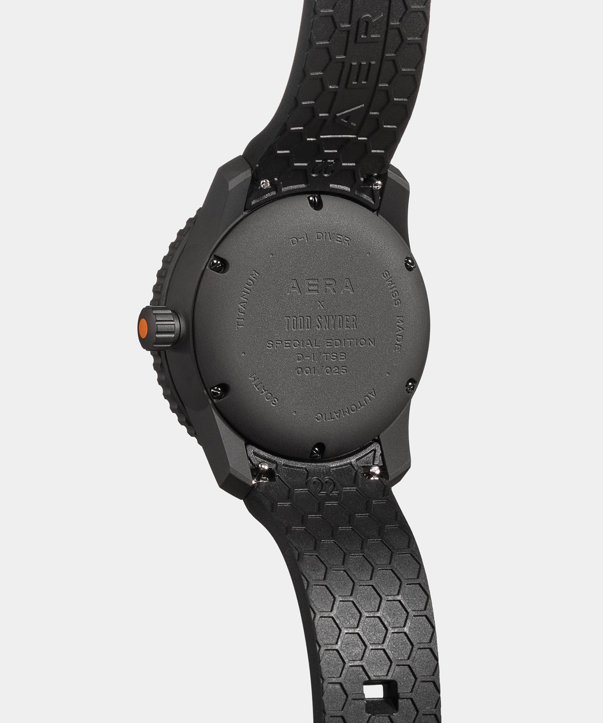 Todd Snyder Todd Snyder X AERA D-1 Diver Watch - Black