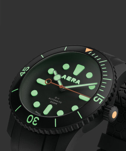 Todd Snyder Todd Snyder X AERA D-1 Diver Watch - Black