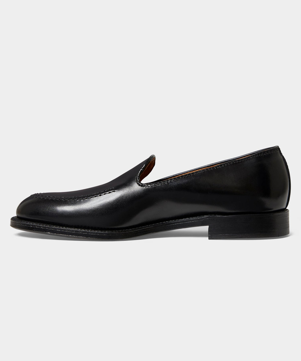 Todd Snyder Todd Snyder X Alden Venetian Leather Loafer - Black