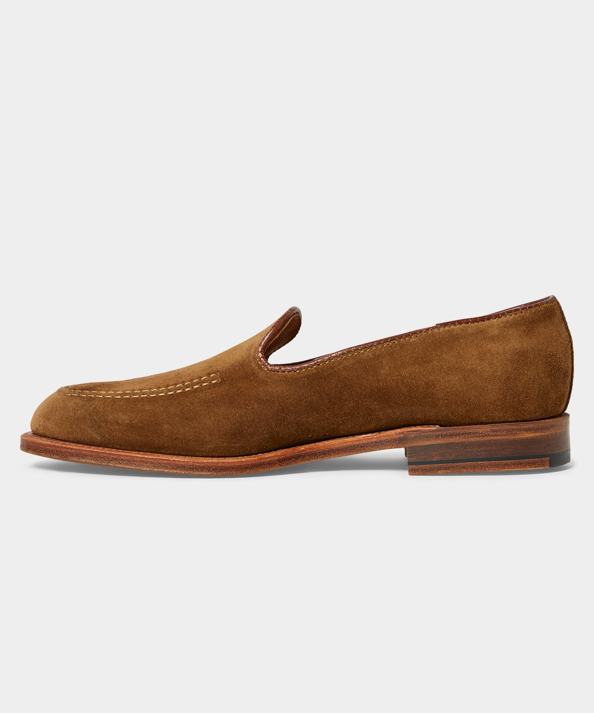 Todd Snyder Todd Snyder X Alden Venetian Suede Loafer - Snuff