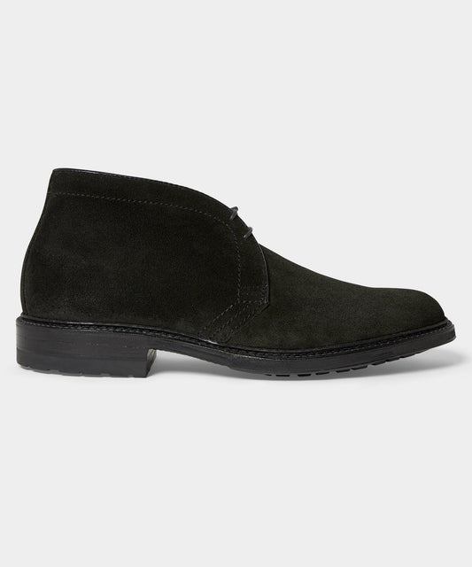 Todd Snyder Alden Chamois Chukka Boot - Black