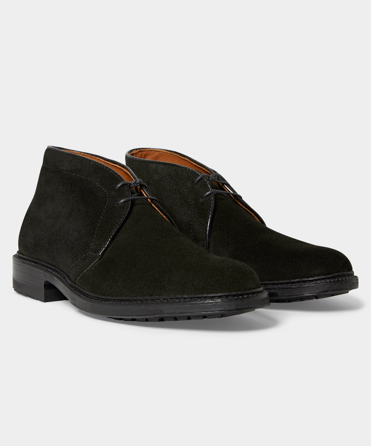 Todd Snyder Alden Chamois Chukka Boot - Black