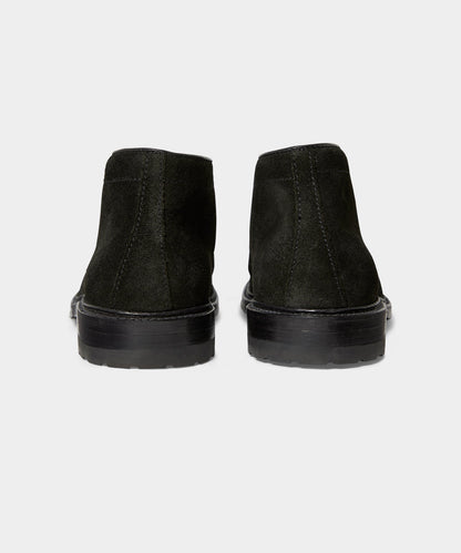 Todd Snyder Alden Chamois Chukka Boot - Black