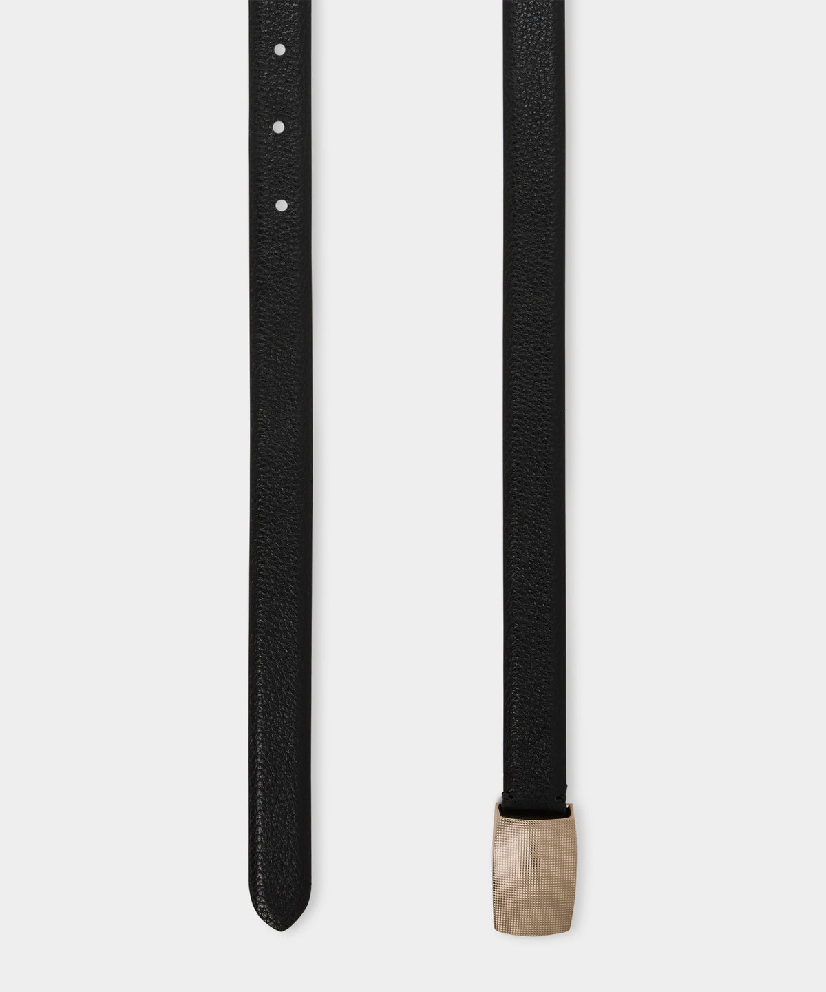 Todd Snyder Pebble Leather Belt - Black
