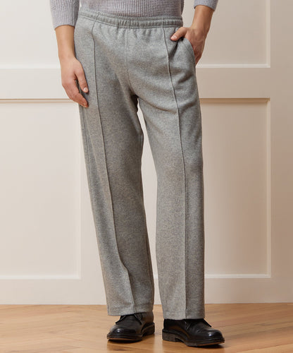 Todd Snyder Relaxed Camel-Cashmere Lounge Pant - Grey Heather