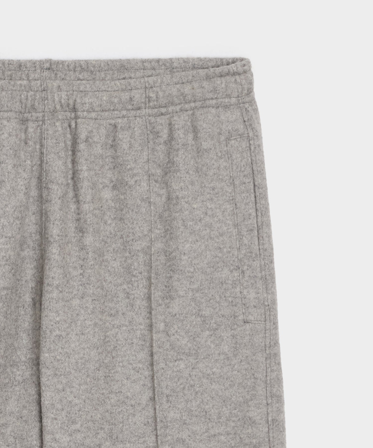 Todd Snyder Relaxed Camel-Cashmere Lounge Pant - Grey Heather