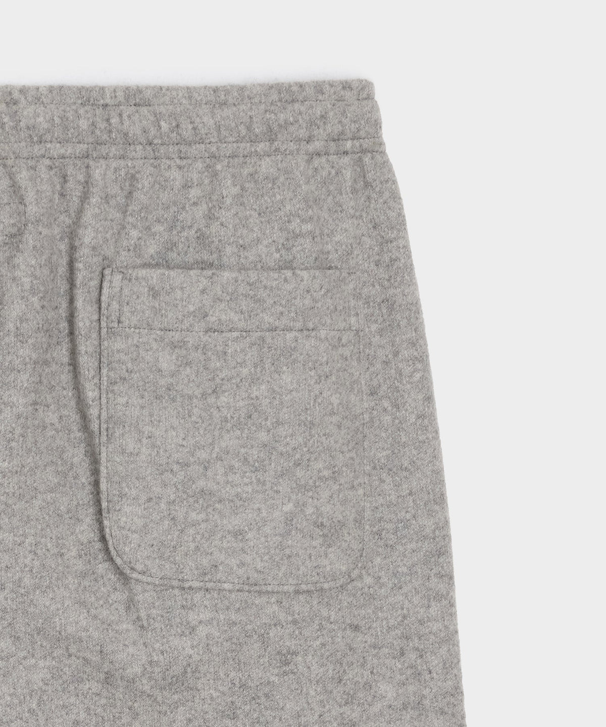 Todd Snyder Relaxed Camel-Cashmere Lounge Pant - Grey Heather