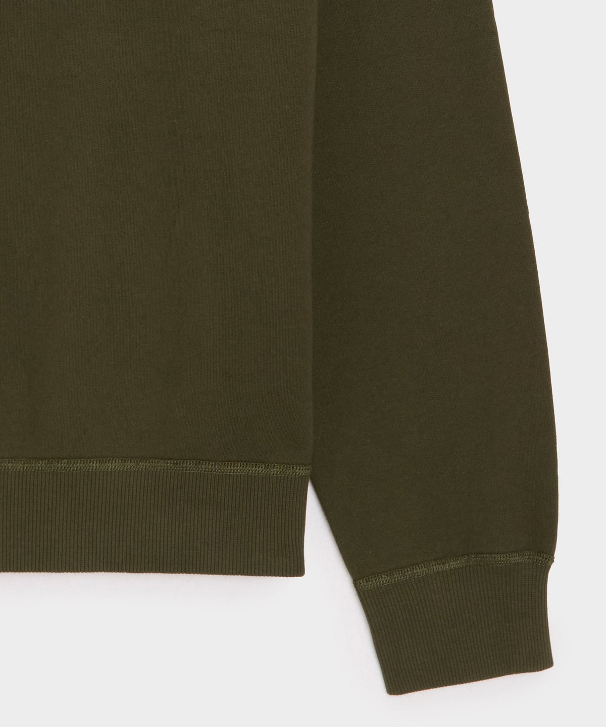 Todd Snyder Soho Polo Sweatshirt - Olive
