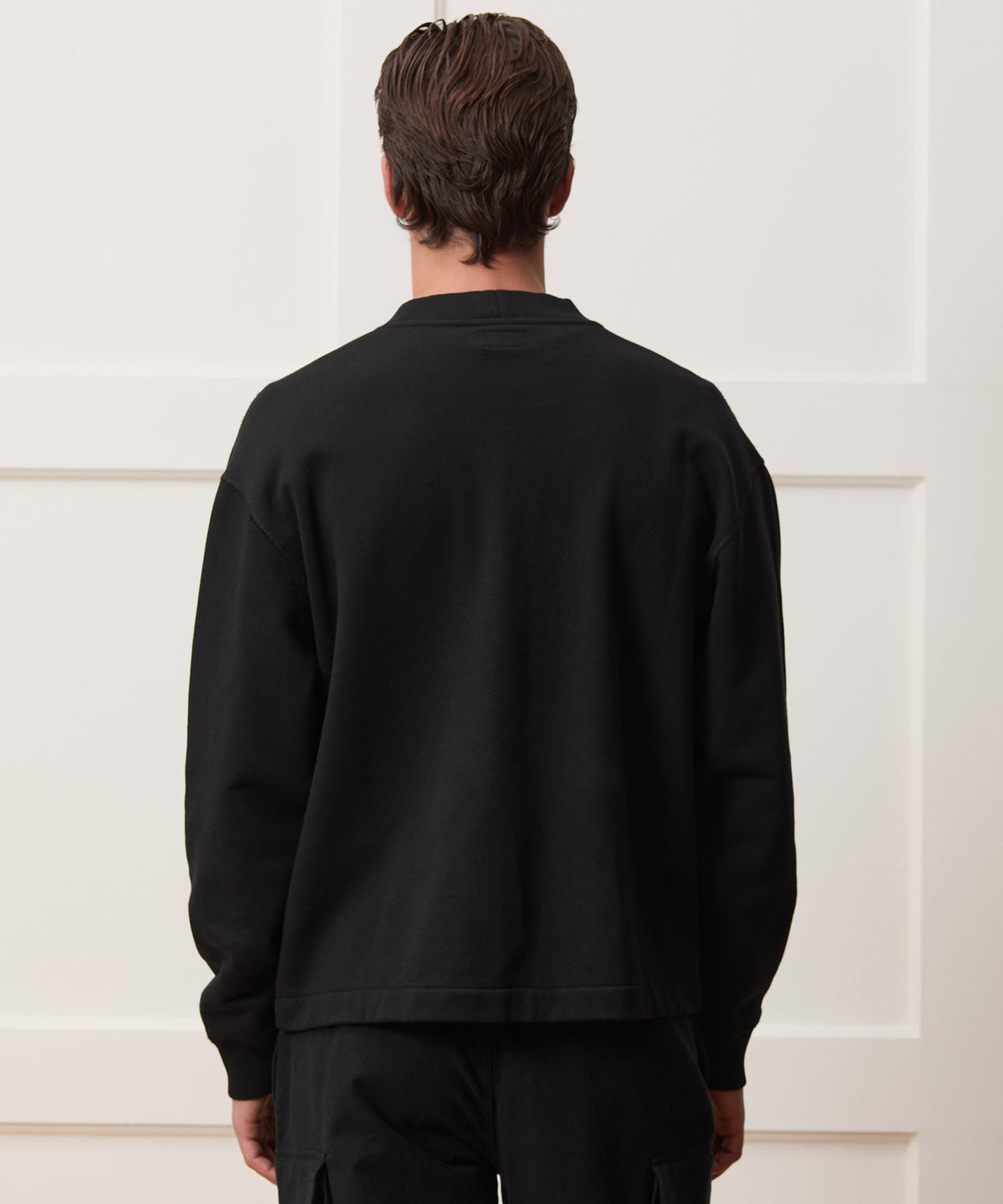 Todd Snyder Soho Cardigan Sweatshirt - Black