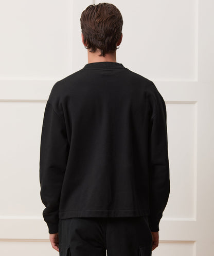 Todd Snyder Soho Cardigan Sweatshirt - Black