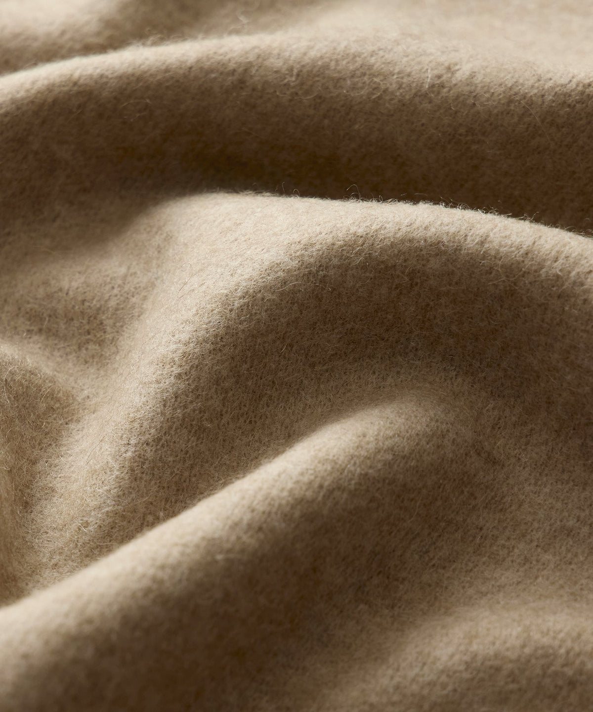 Todd Snyder Camel-Cashmere Field Polo - Camel