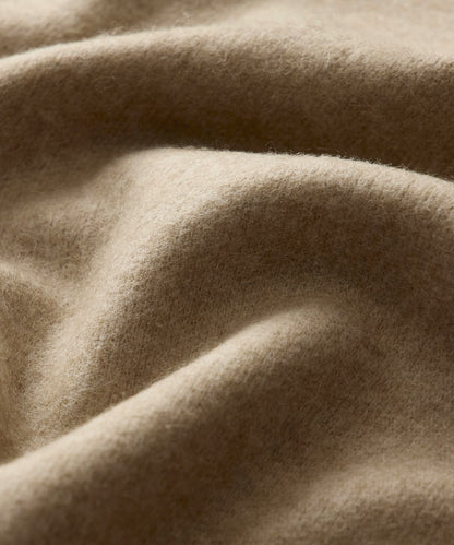 Todd Snyder Camel-Cashmere Field Polo - Camel