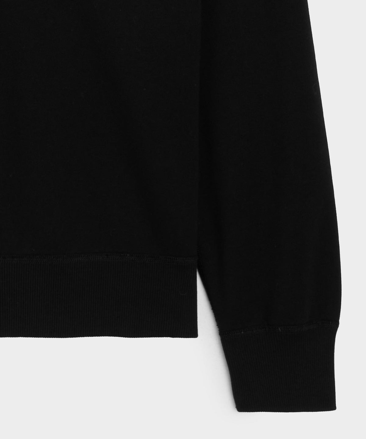Todd Snyder Soho V-Neck Sweatshirt - Black