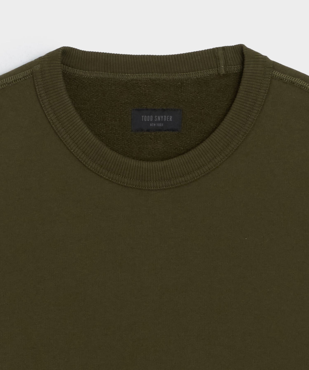 Todd Snyder Soho Sweatshirt - Olive