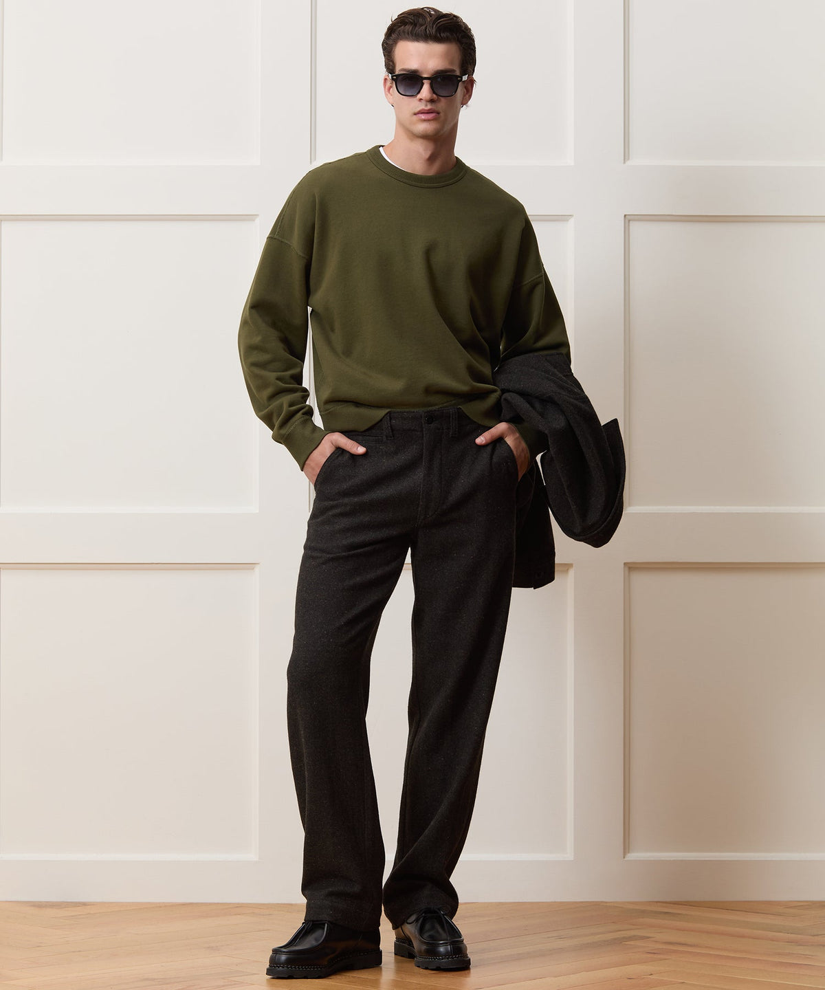 Todd Snyder Soho Sweatshirt - Olive