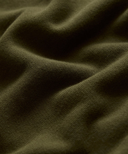 Todd Snyder Soho Full-Zip Sweatshirt - Olive