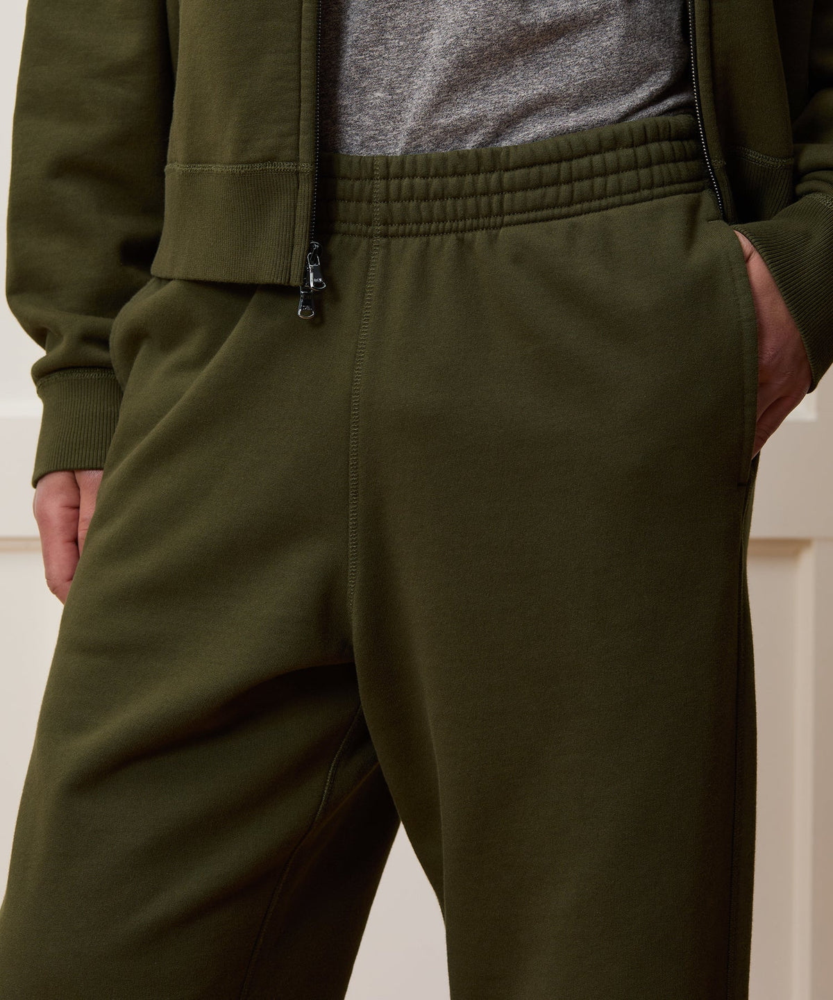 Todd Snyder Soho Sweatpant - Olive