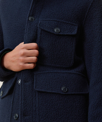 Todd Snyder Italian Casentino Upland Coat - Navy