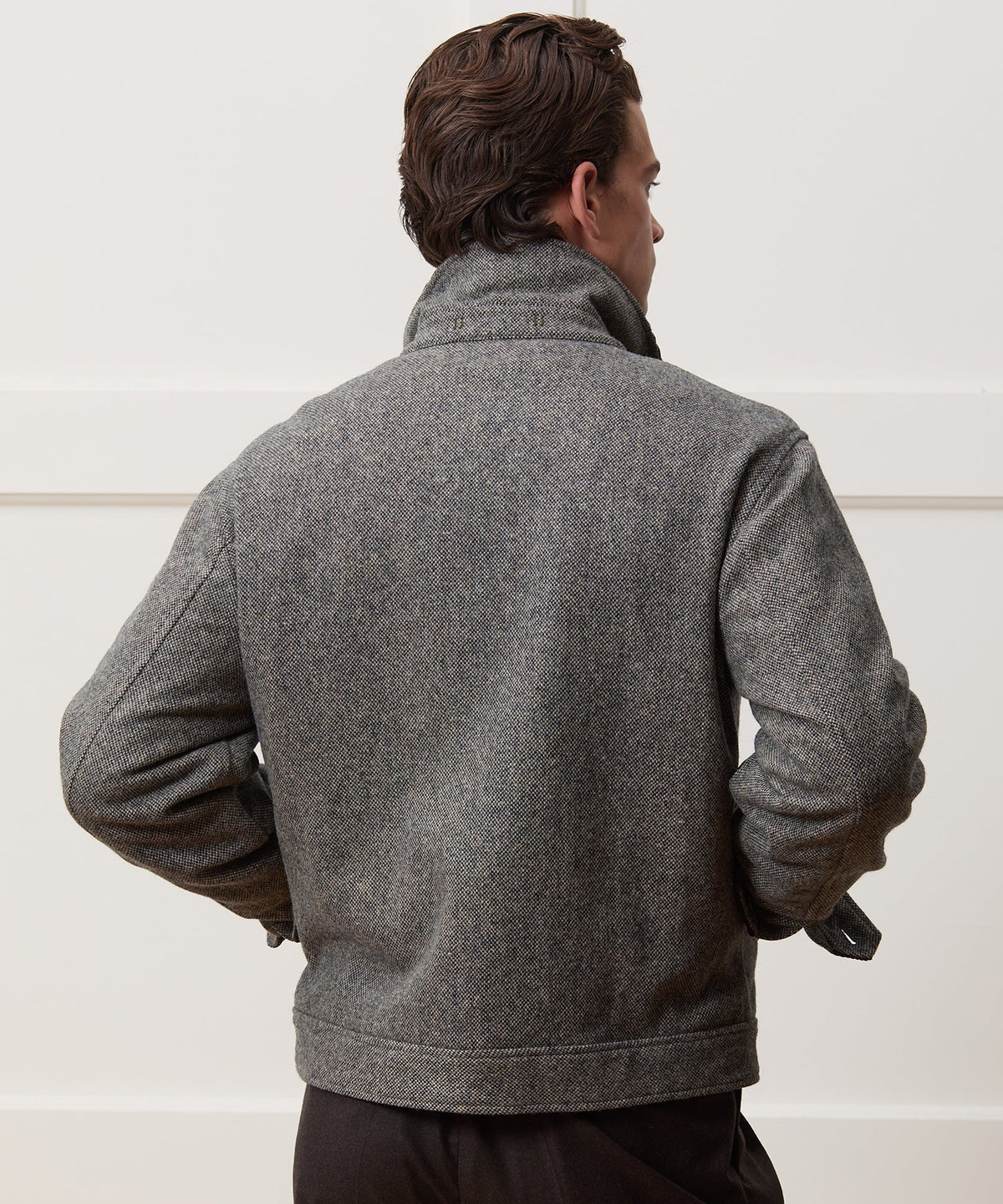 Todd Snyder Wool Driving Jacket - Brown